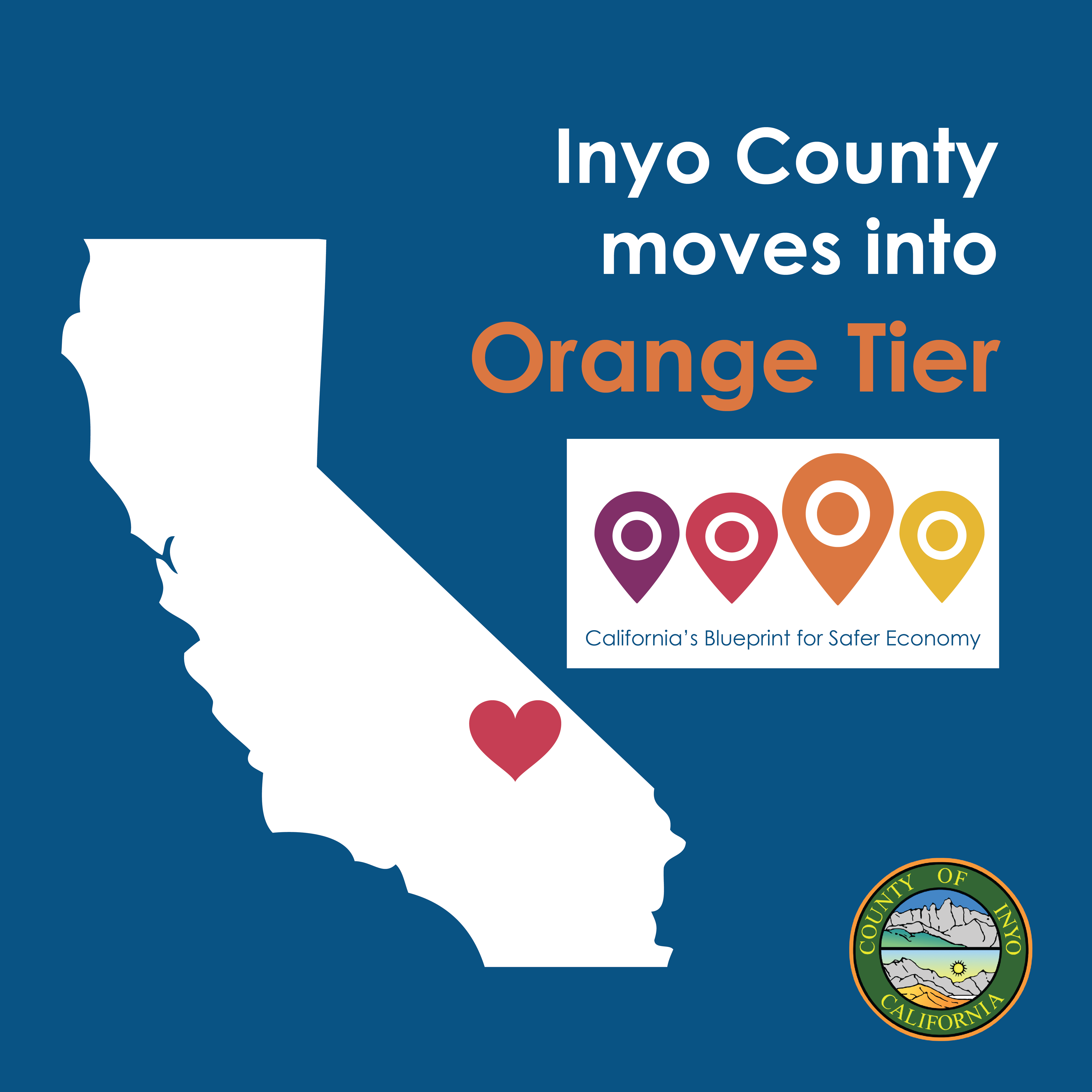 Inyo County Orange Tier