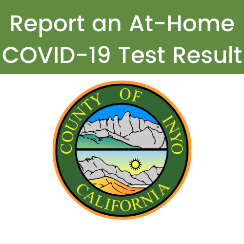 report an at-home test result