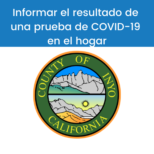 report an at-home test result