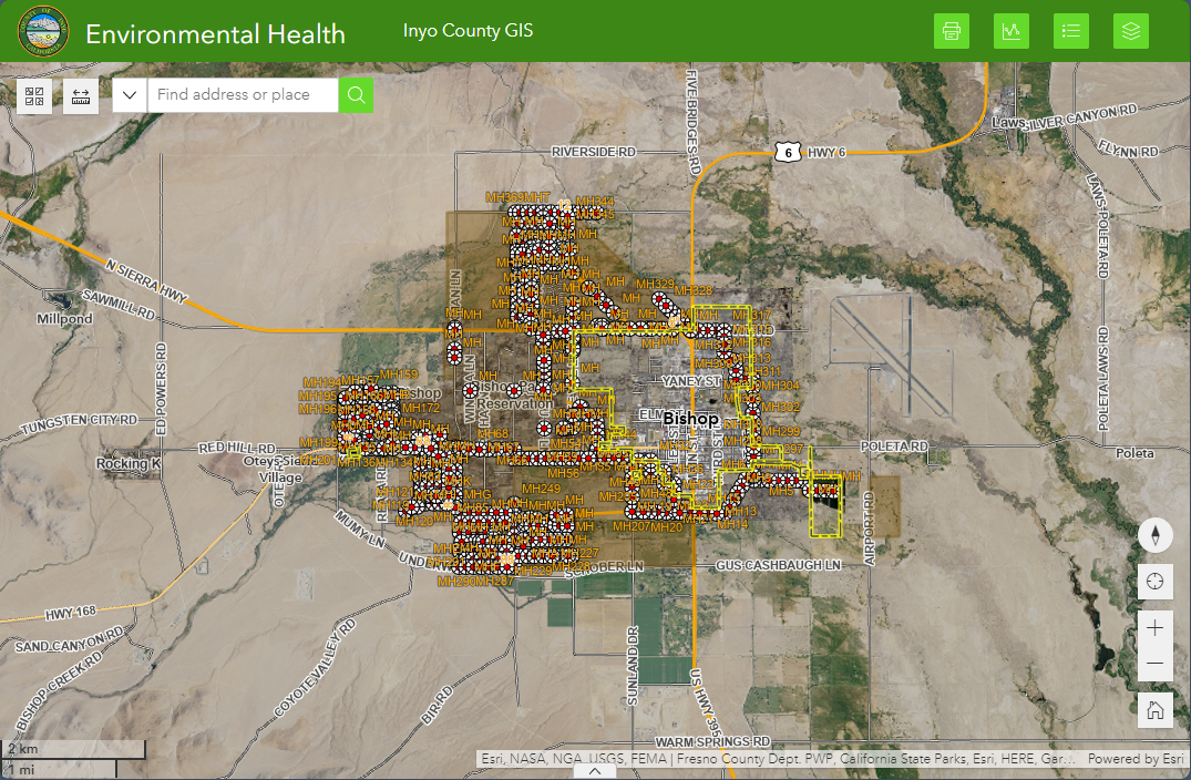 Environmental Health Map Viewer