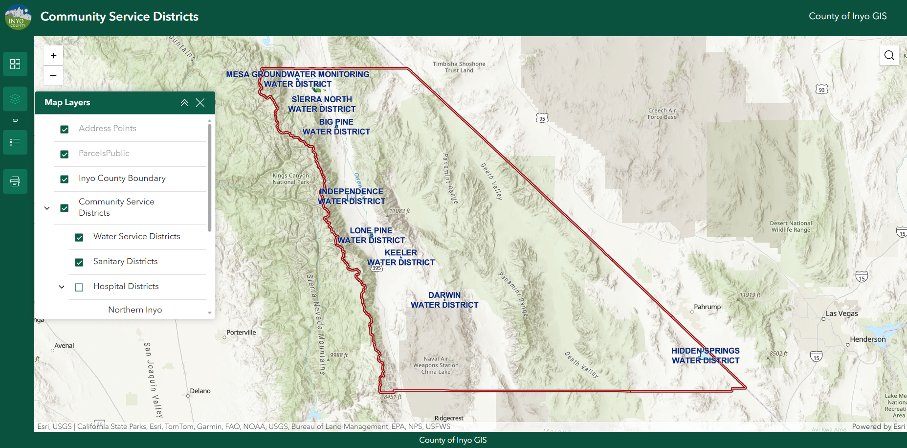 Community Services Districts app thumbnail