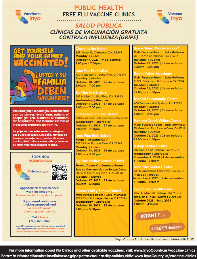 Flu Clinic Flyer