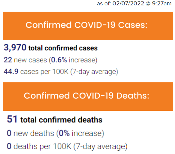 Cases and Deaths - 02.07.2022