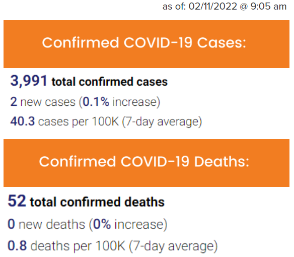 Cases and Deaths - 02.11.2022