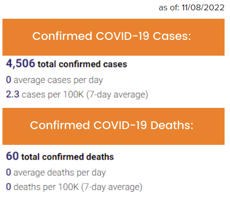 Cases and Deaths - 11.08.22
