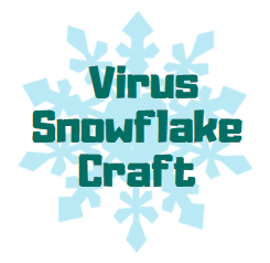 Virus snowflake craft