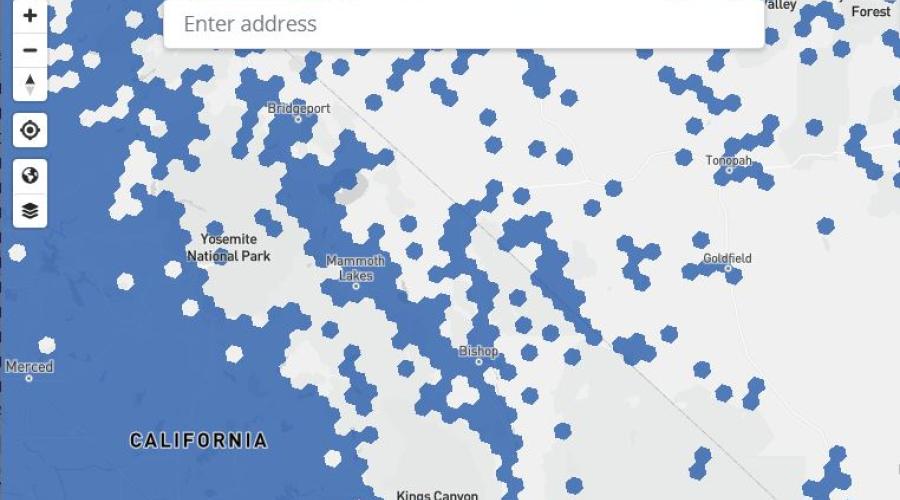 FCC Broadband Map Image