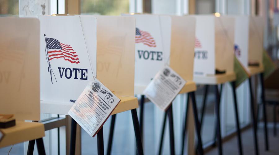 Inyo County Voting Booth