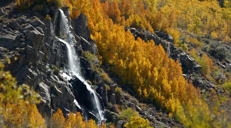 InyoCounty Waterfall South Bishop Creek