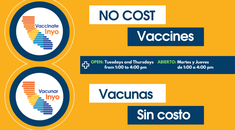 No Cost Vaccines - English & Spanish