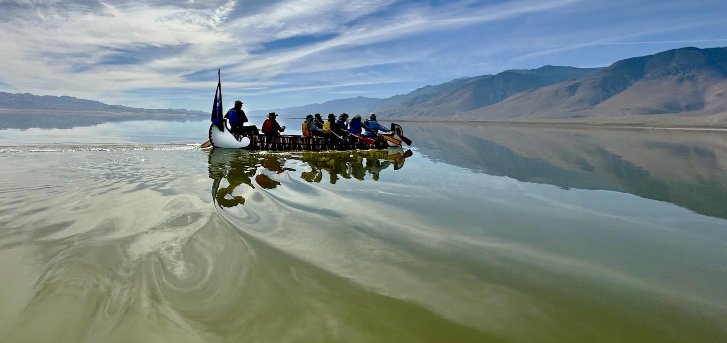 Lake rowers