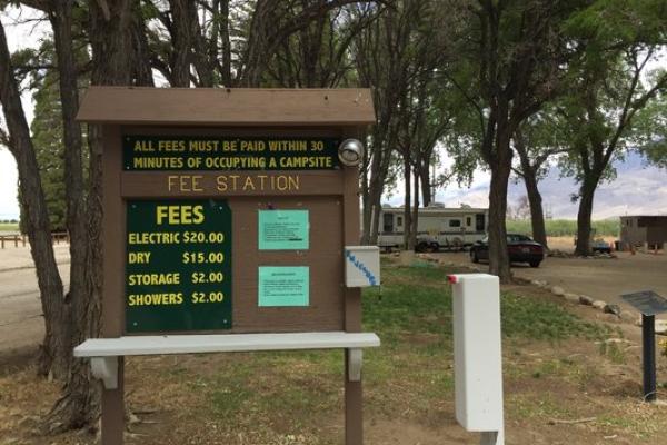 Picture of the Glacier View Campground sign