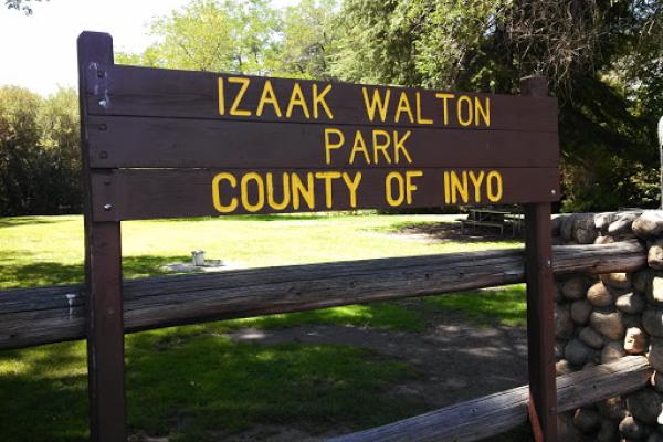 Picture of Izaak Walton Park Sign