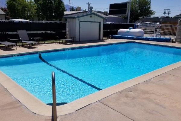 A swimming pool in Bishop.