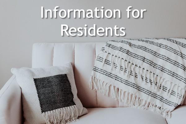 Information for Residents