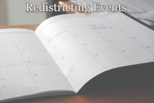 Redistricting Events