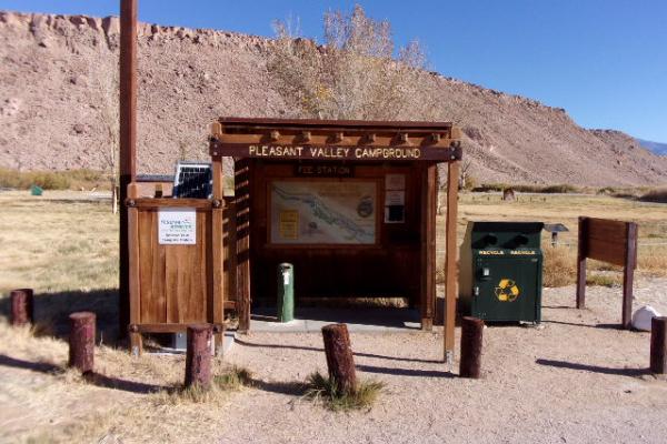 Kiosk at Pleasant Valley